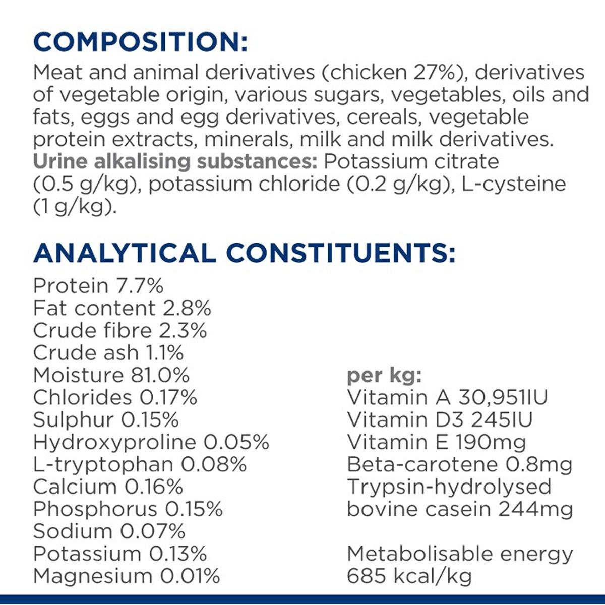 Hill's Prescription c/d Diet Urinary Stress + Metabolic Wet Cat Food