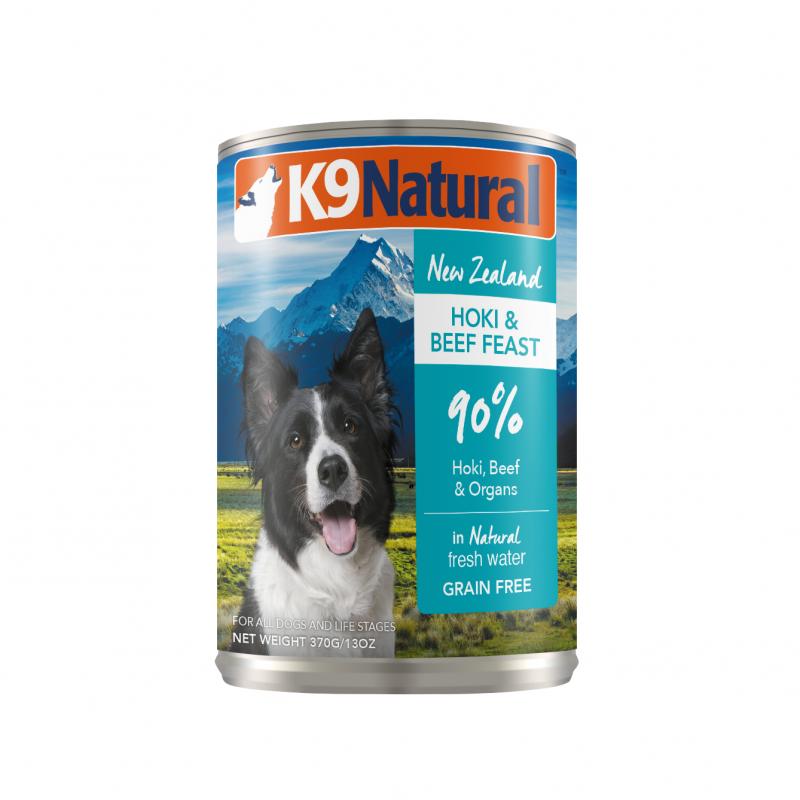 K9 Natural Hoki & Beef Feast Wet Dog Food