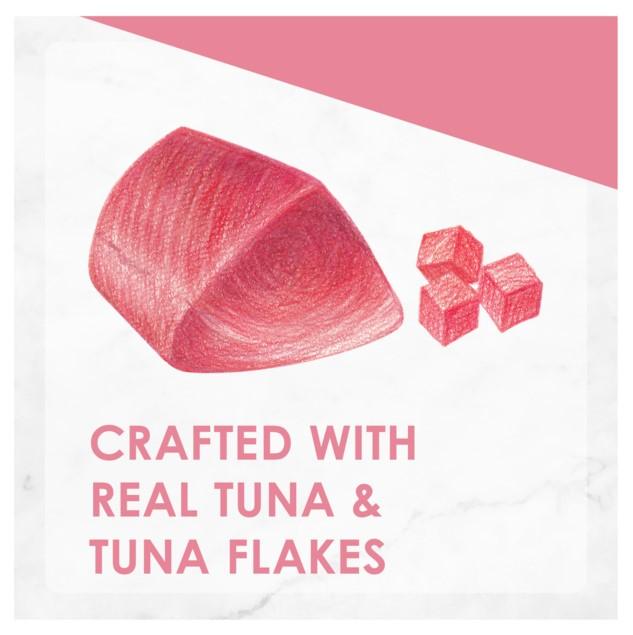 Fancy Feast Puree Kiss Tuna Puree with Tuna Flakes Cat Treats