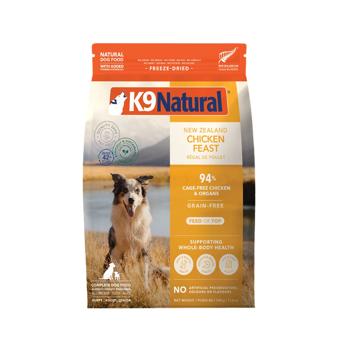 K9 Natural Freeze-Dried Chicken Dry Dog Food