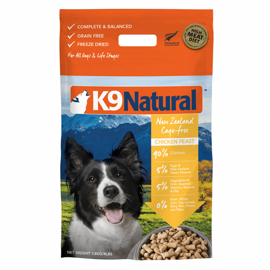 K9 Natural Freeze Dried Chicken Feast Dog Food