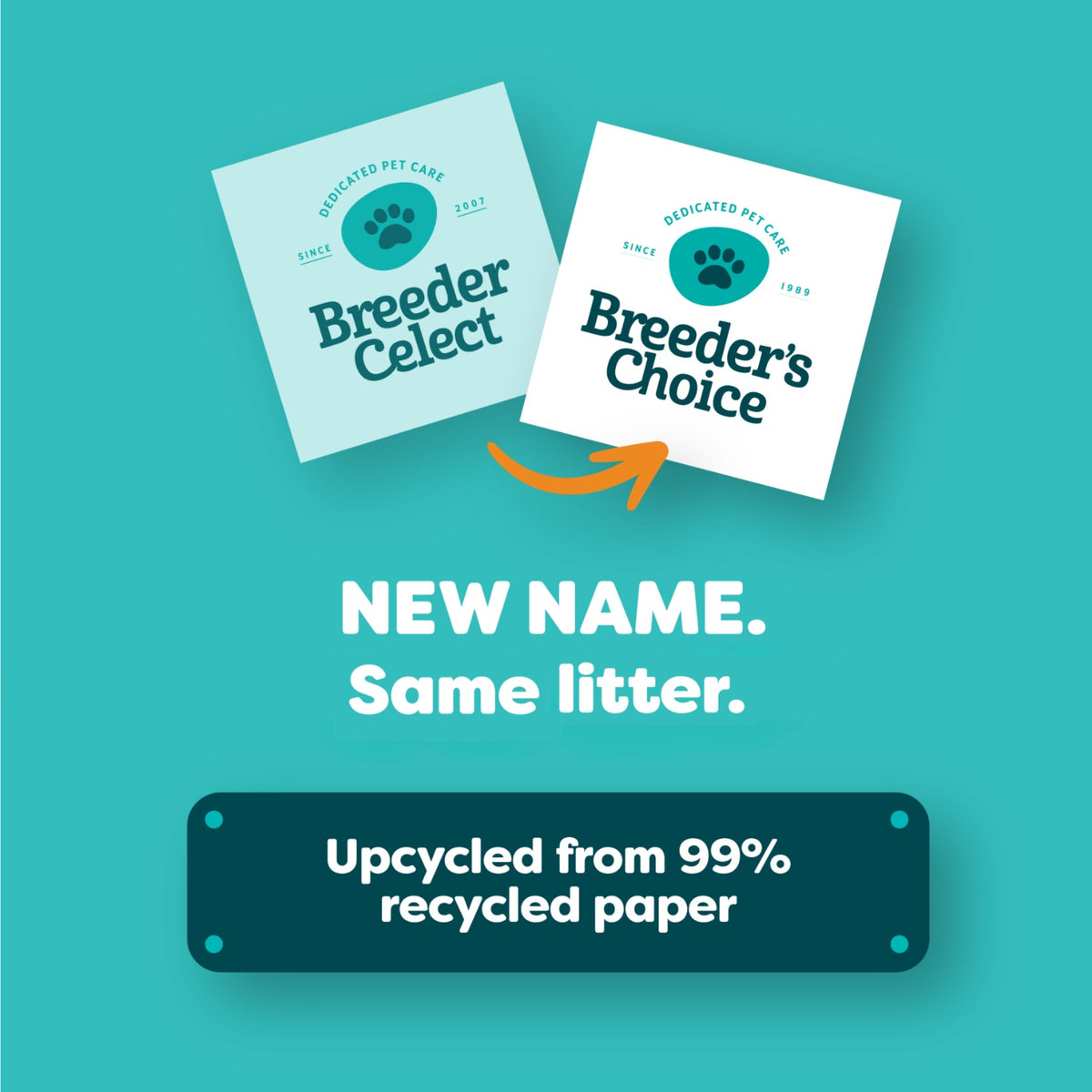 BreederCelect Recycled Paper Cat Litter