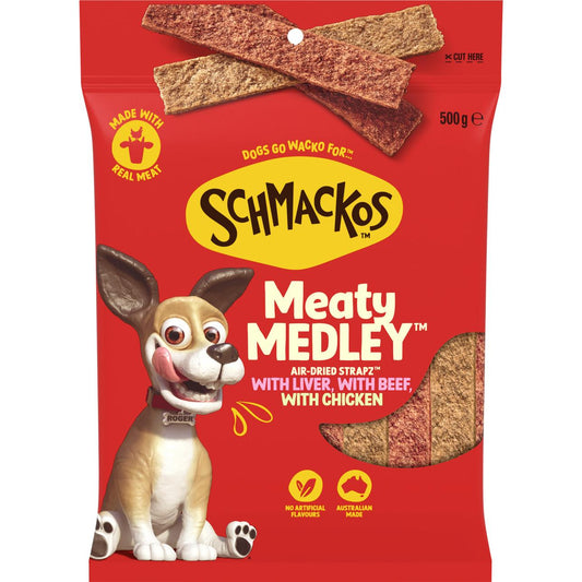 Schmackos STRAPZ Variety Pack Dog Treats