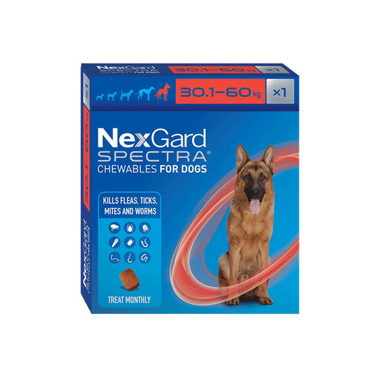NexGard Spectra Chewables for Extra Large Dogs 30kg+