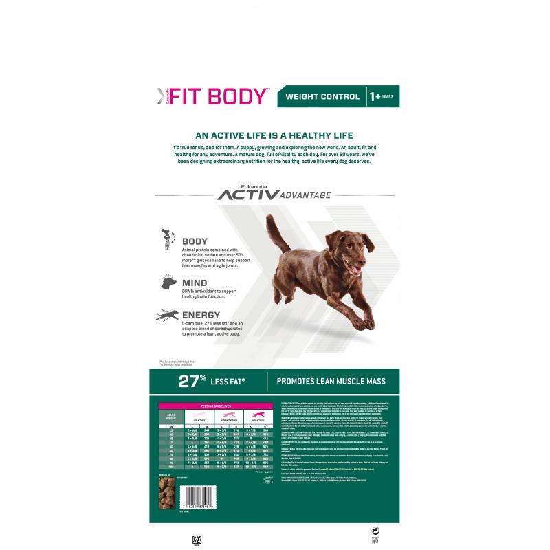 Eukanuba Fit Body Large Breed Dry Dog Food