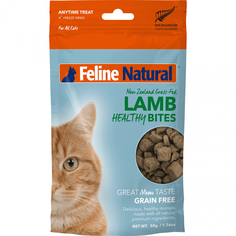 Feline Natural Freeze Dried Lamb Healthy Cat Bites