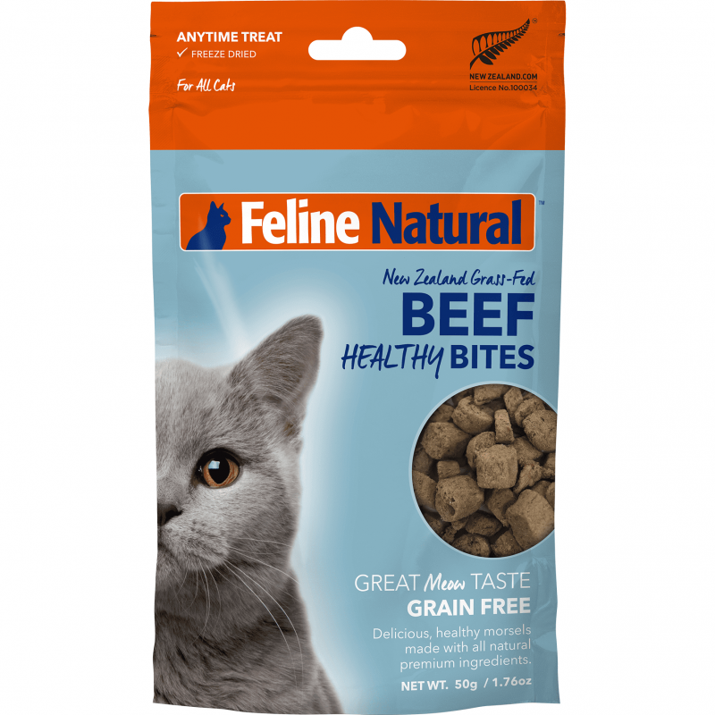 Feline Natural Freeze Dried Beef Healthy Cat Bites