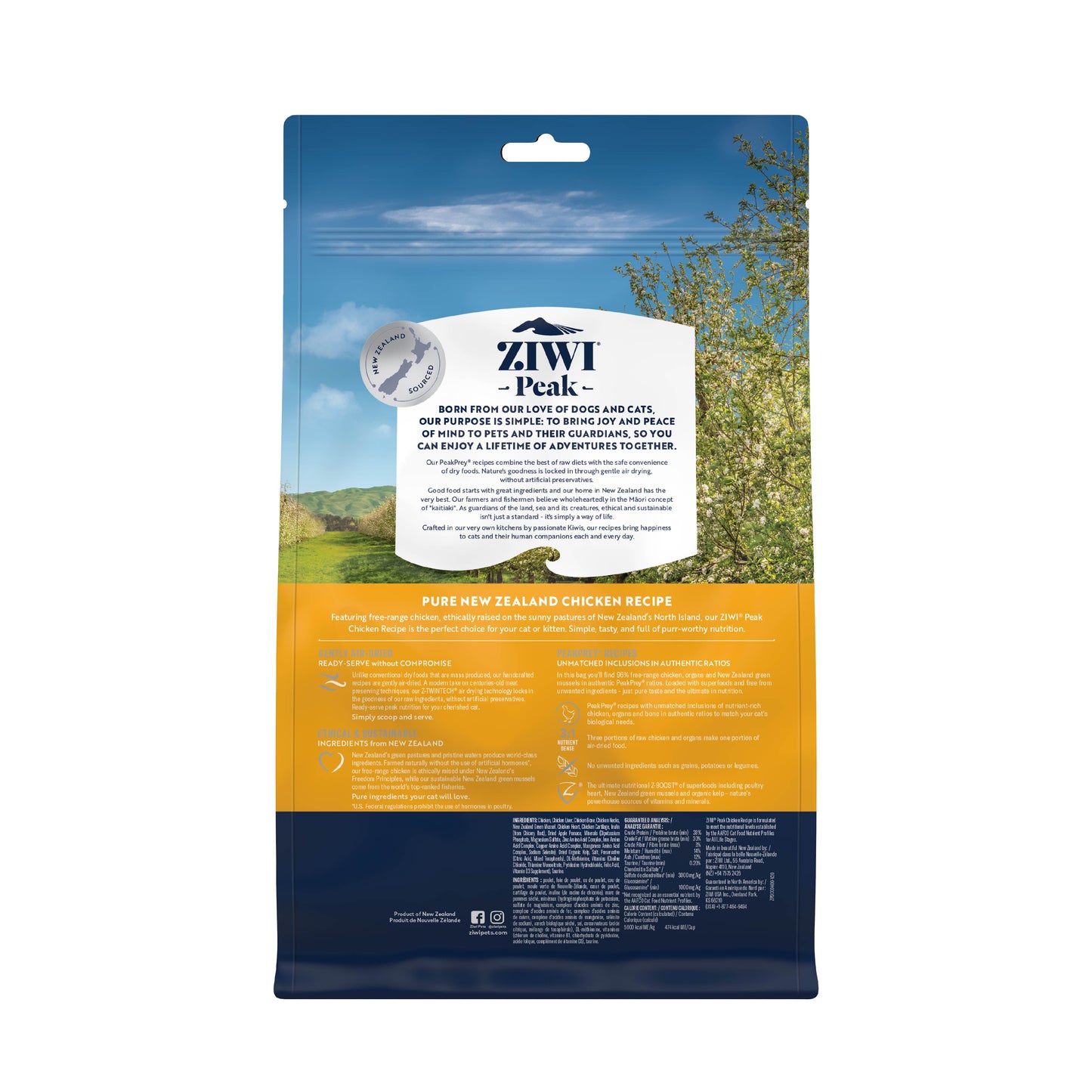 Ziwi Peak Chicken Air Dried Dry Cat Food