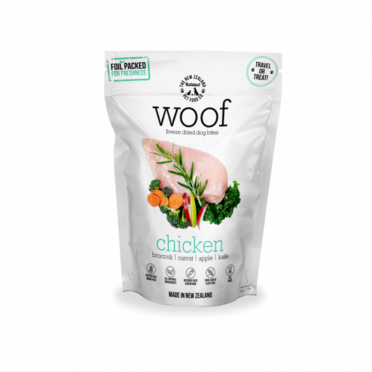 WOOF Freeze Dried Chicken Dog Treats