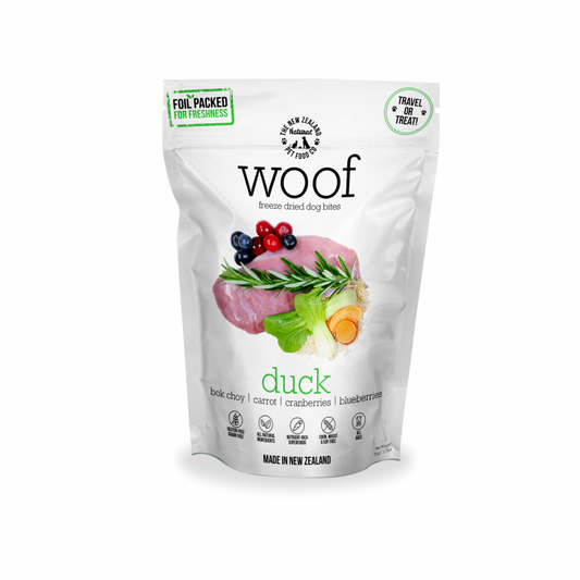 WOOF Freeze Dried Duck Dog Treats