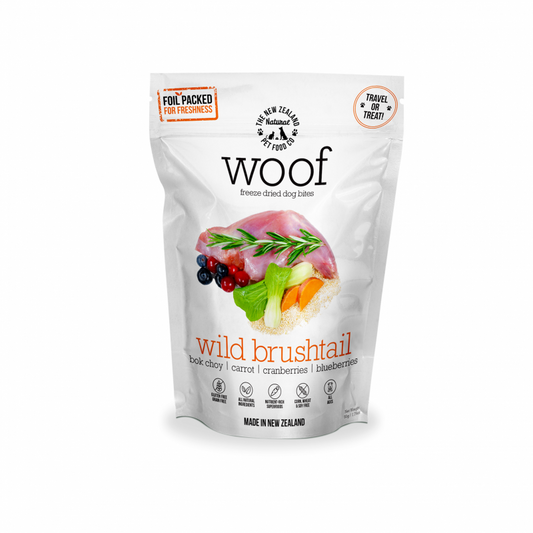 WOOF Freeze Dried Wild Brushtail Dog Treats