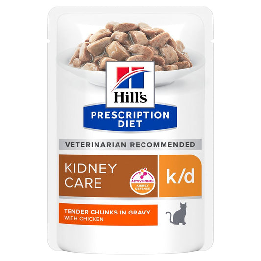 Hill's Prescription Diet k/d Kidney Care Chicken in Gravy Wet Cat Food