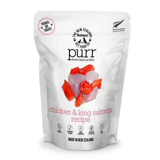 Purr Chicken & Salmon Freeze Dried Cat Treats