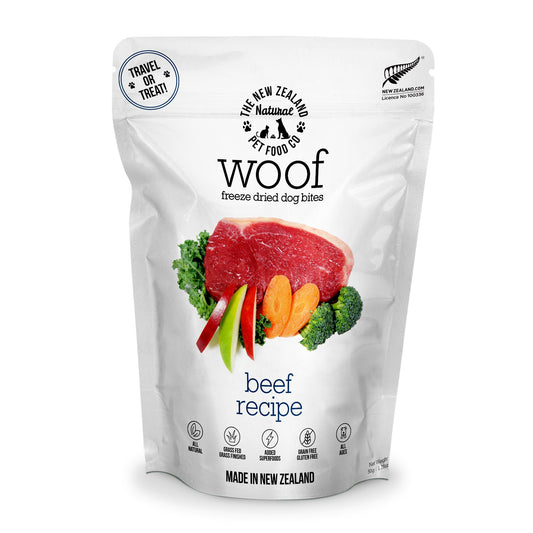 Woof Freeze-Dried Beef Dog Treats