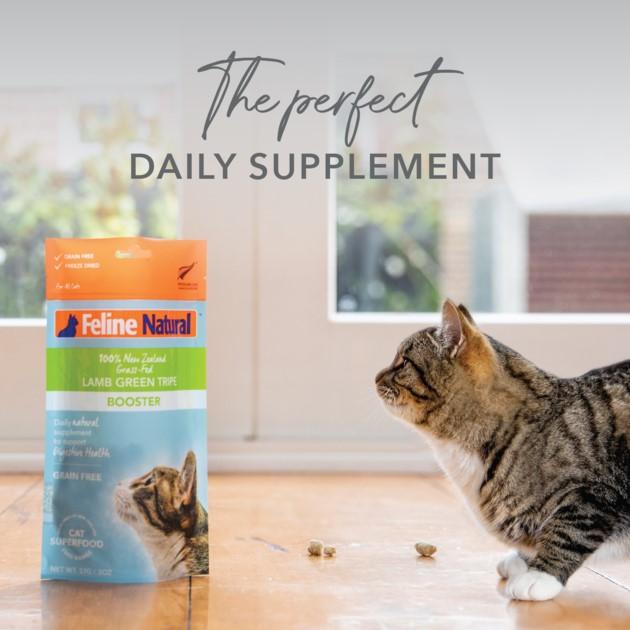 Feline Natural Lamb Green Tripe Booster Cat Food