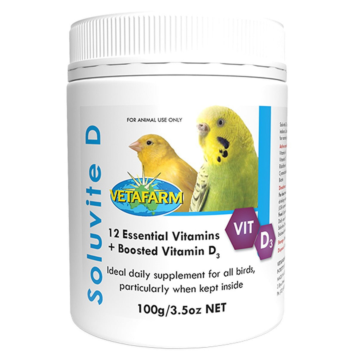 Vetafarm Soluvite D Bird Supplement