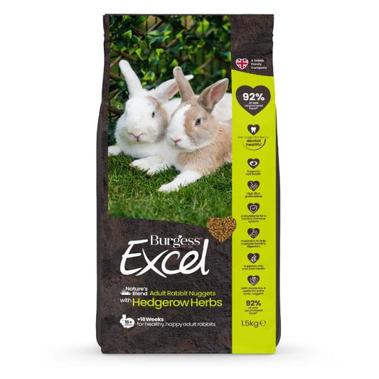 Burgess Excel Natures Blend Rabbit Nuggets