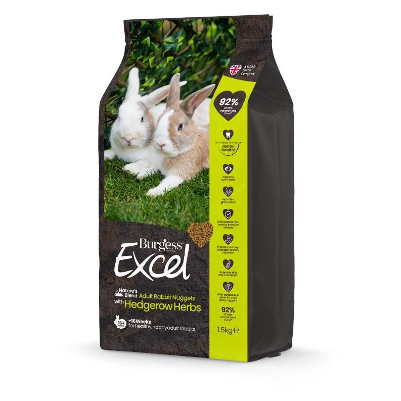 Burgess Excel Natures Blend Rabbit Nuggets