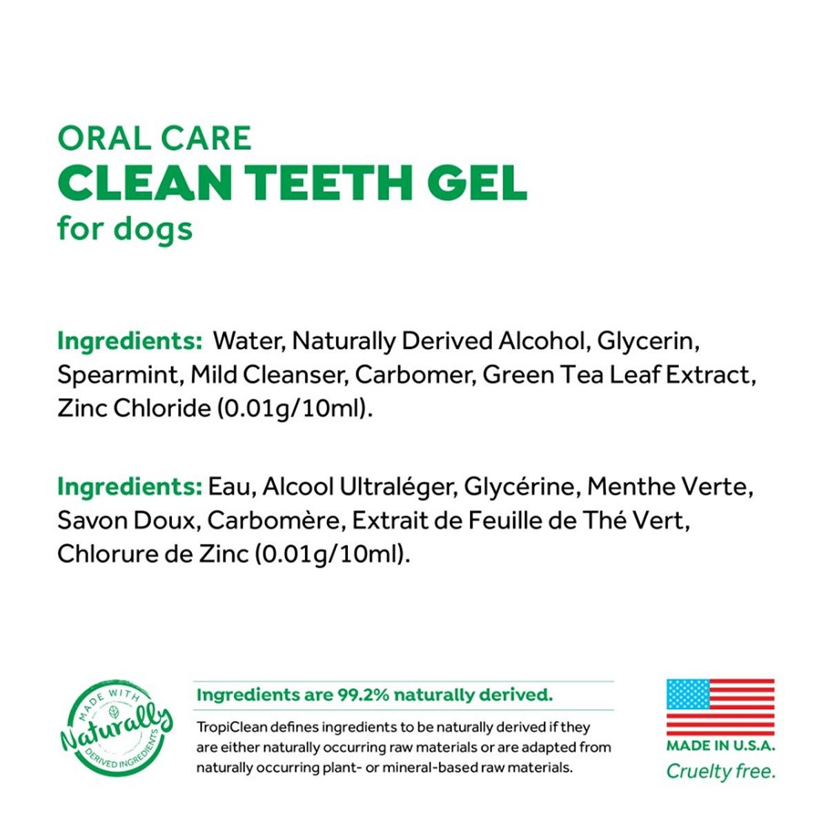 Tropiclean Clean Teeth Oral Gel Mint