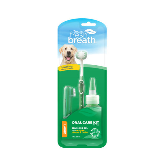 Tropiclean Oral Care Kit For Dogs