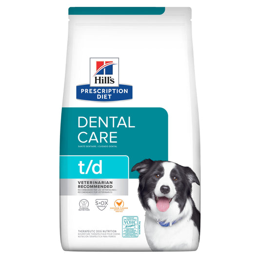 Hill's Prescription Diet t/d Dental Care Chicken Dry Dog Food