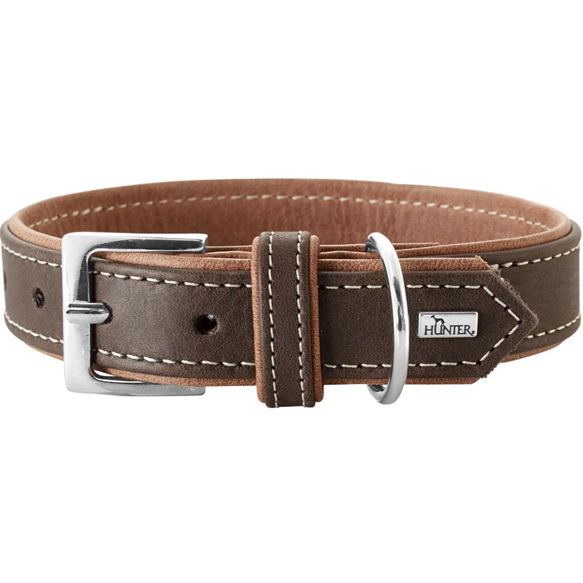 Hunter Porto Leather Dog Collar