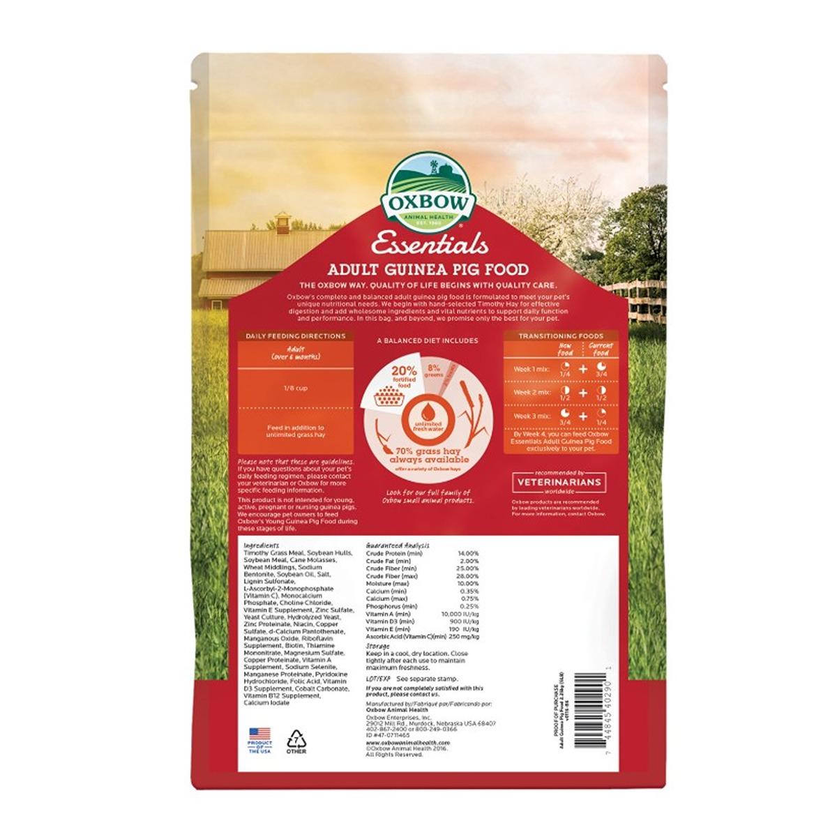 Oxbow Essentials Adult Guinea Pig Food