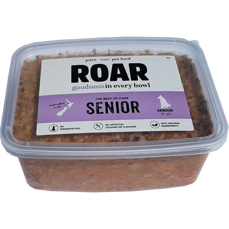ROAR Raw Chicken Frozen Senior Dog Food