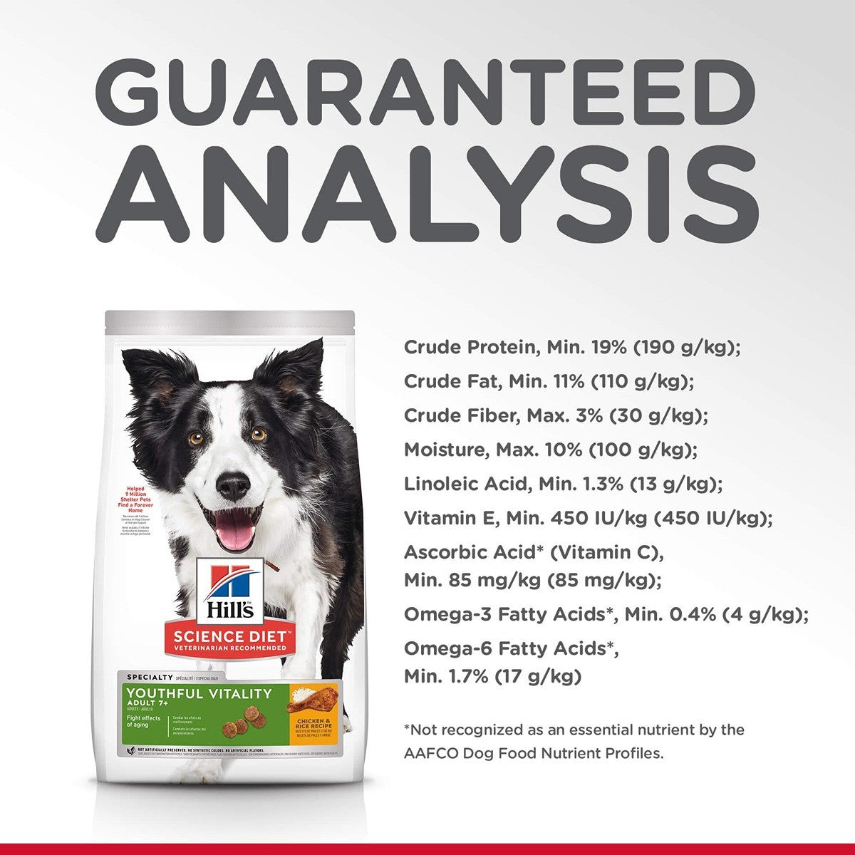 Hill's Science Diet Senior Vitality Adult 7+ Dry Dog Food