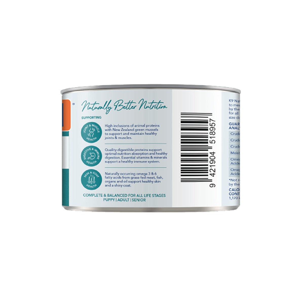 K9 Natural Hoki & Beef Feast Wet Dog Food