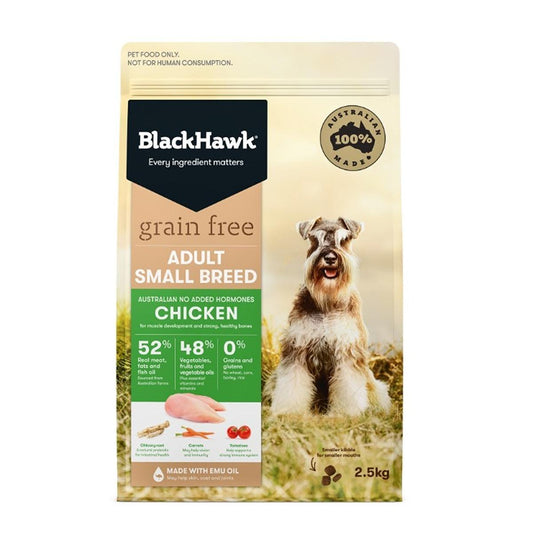 Black Hawk Grain Free Chicken Small Breed Dry Dog Food