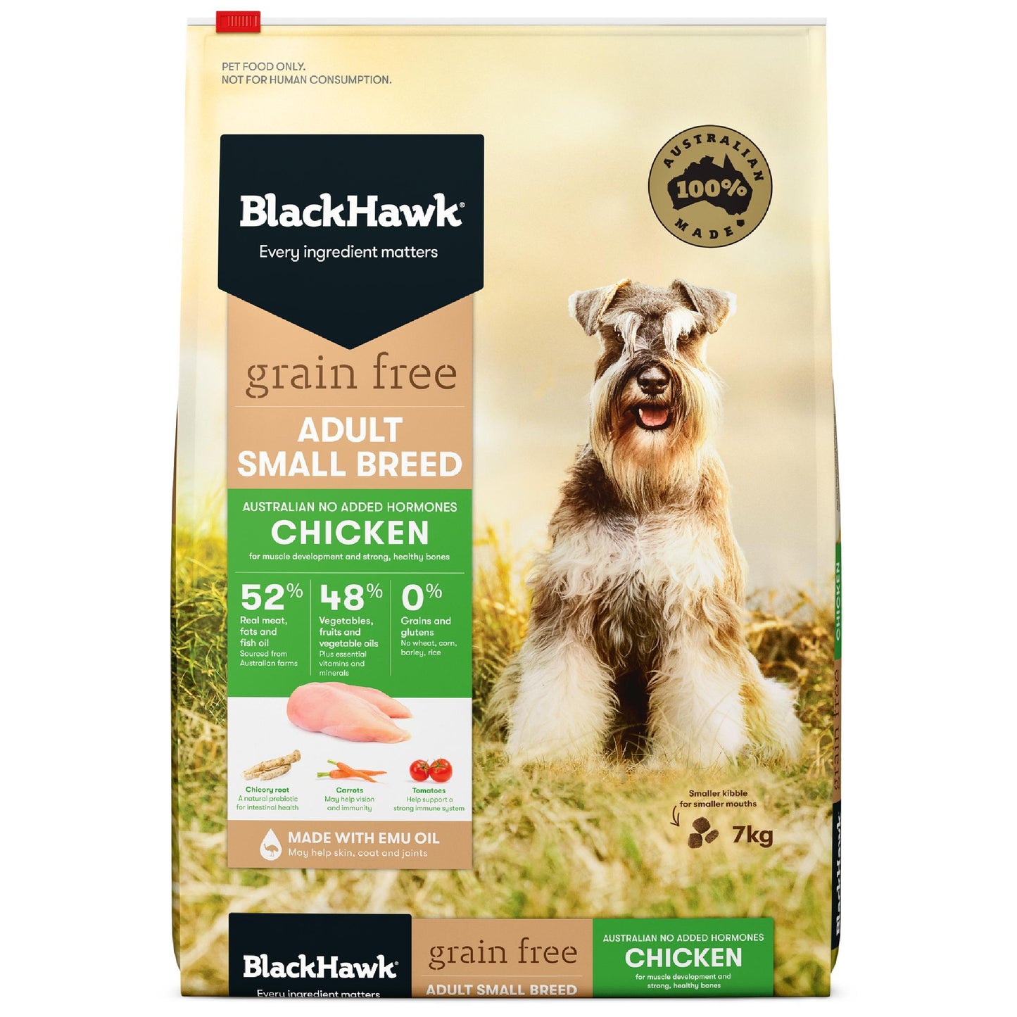 Black Hawk Grain Free Chicken Small Breed Dry Dog Food