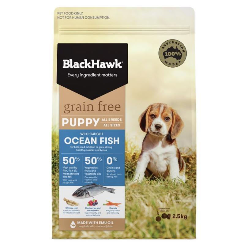 Black Hawk Grain Free Ocean Fish Puppy Dry Dog Food