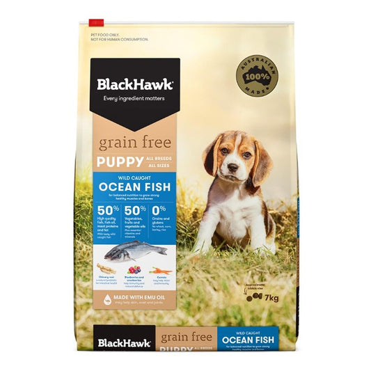 Black Hawk Grain Free Ocean Fish Puppy Dry Dog Food