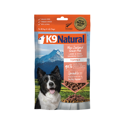 K9 Natural Lamb & King Salmon Feast Dog Food Topper