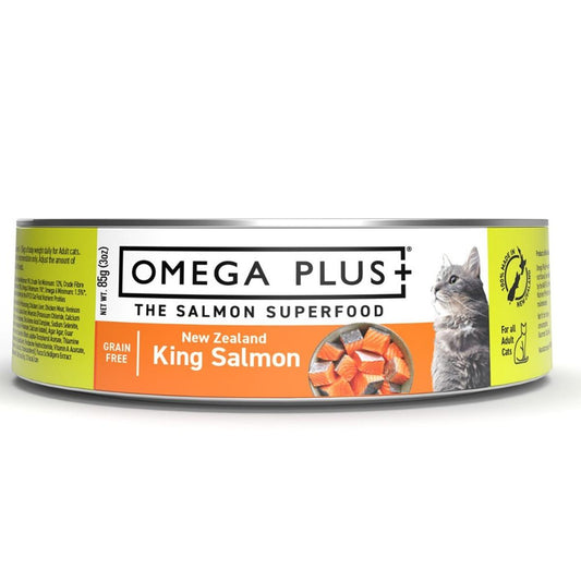 Omega Plus King Salmon Wet Cat Food