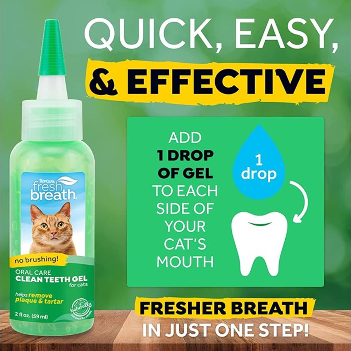 Tropiclean Clean Teeth Gel for Cats