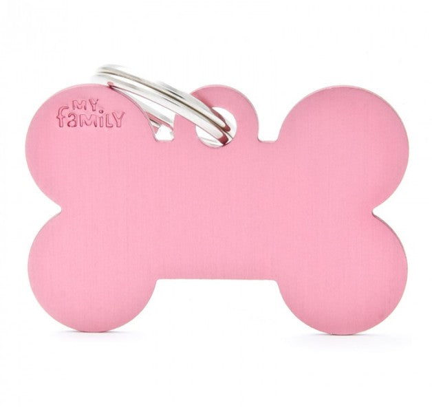 My Family Basic Bone Pet ID Tag