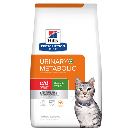 Hill's Prescription Diet c/d Urinary + Metabolic Dry Cat Food