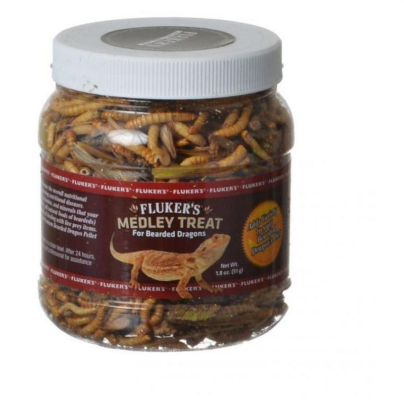 Flukers Medley Treat for Bearded Dragons