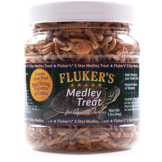 Flukers Turtle Medley Treat