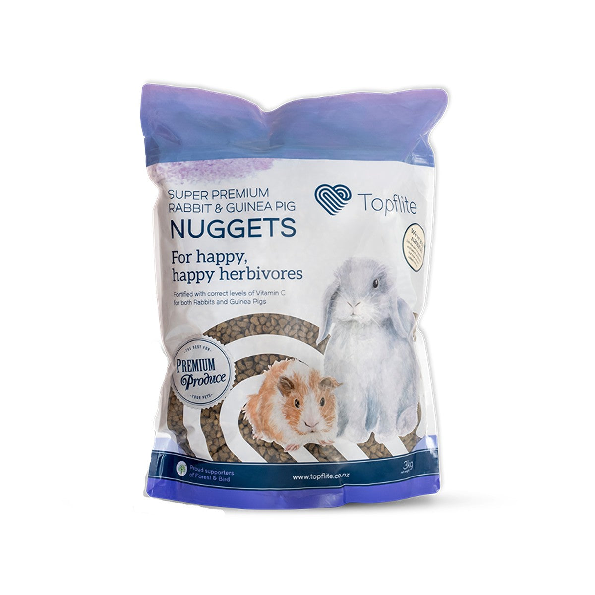 Topflite Super Premium Rabbit & Guinea Pig Nuggets