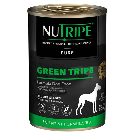 NUTRIPE Pure Gum-Free Green Tripe Wet Dog Food