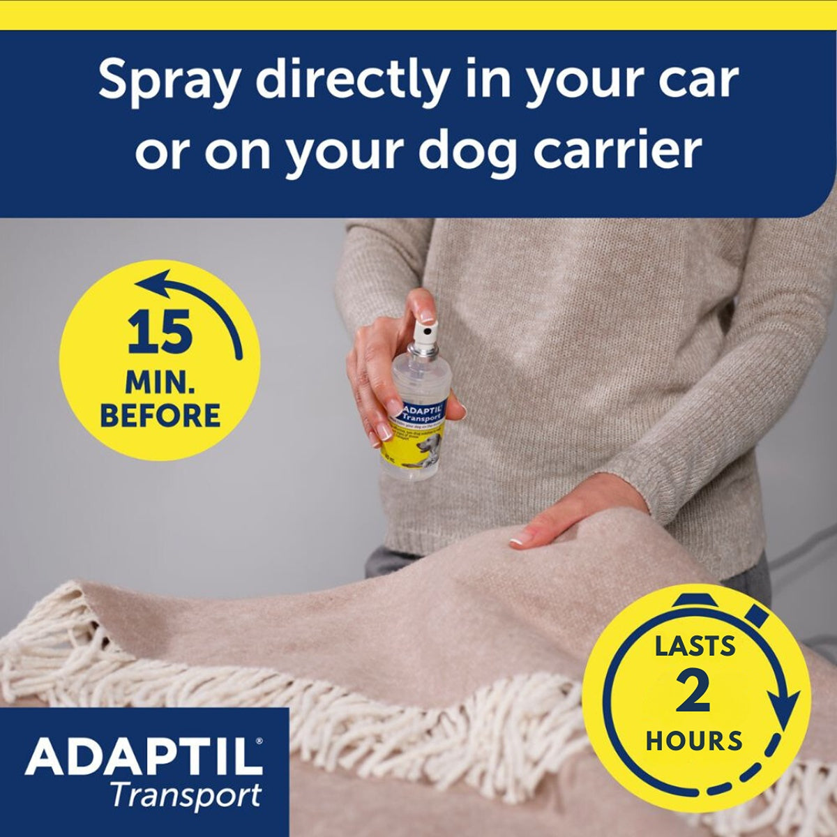 Adaptil Dog Calming Transport Spray