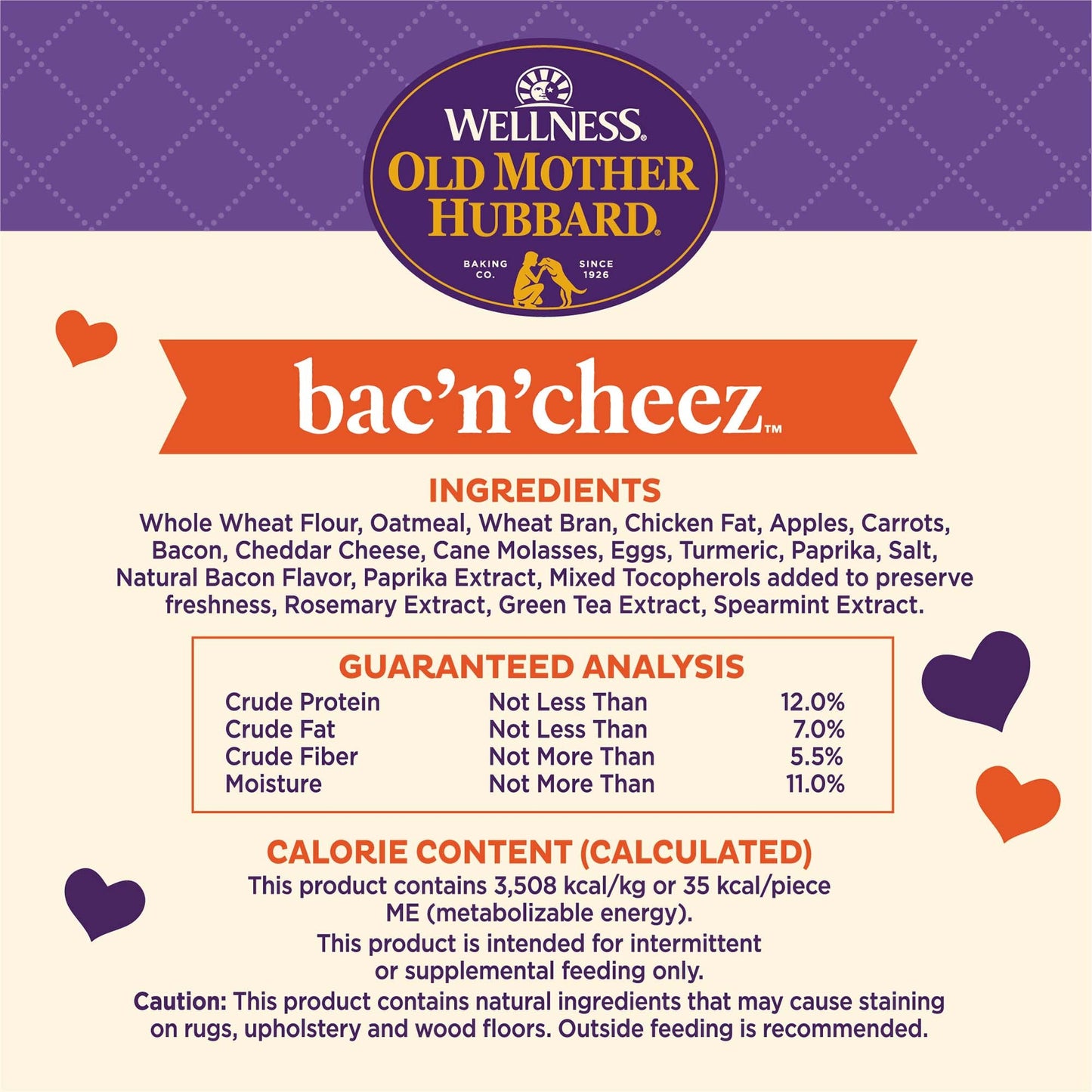 Old Mother Hubbard Bac 'N' Cheez Dog Treats