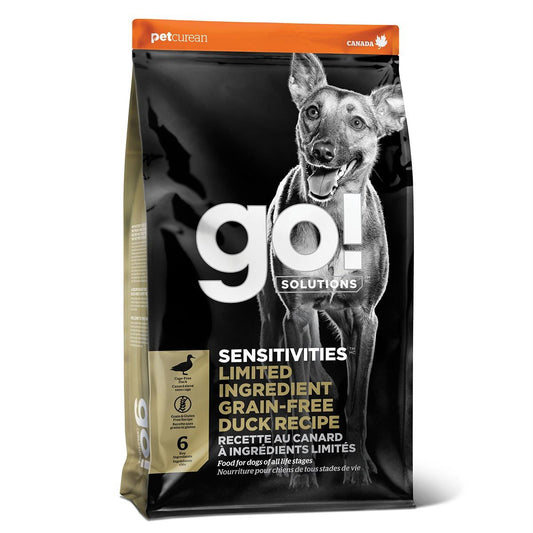 Go! Solutions SENSITIVITIES Diet Grain Free Duck Dry Dog Food