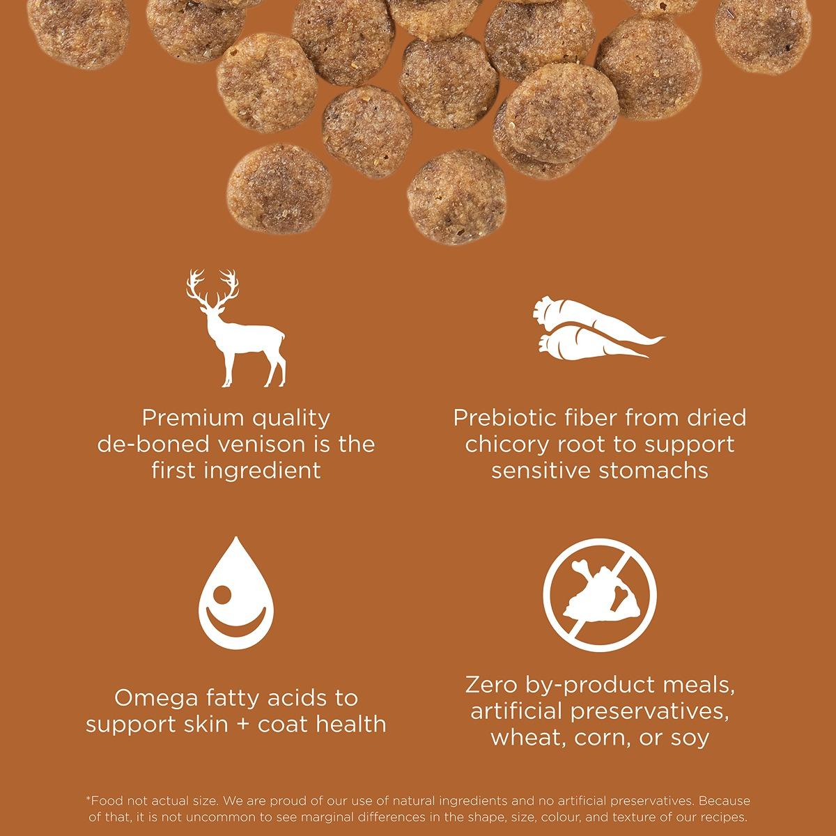 Go! Solutions SENSITIVITIES Diet Grain Free Venison Dry Dog Food