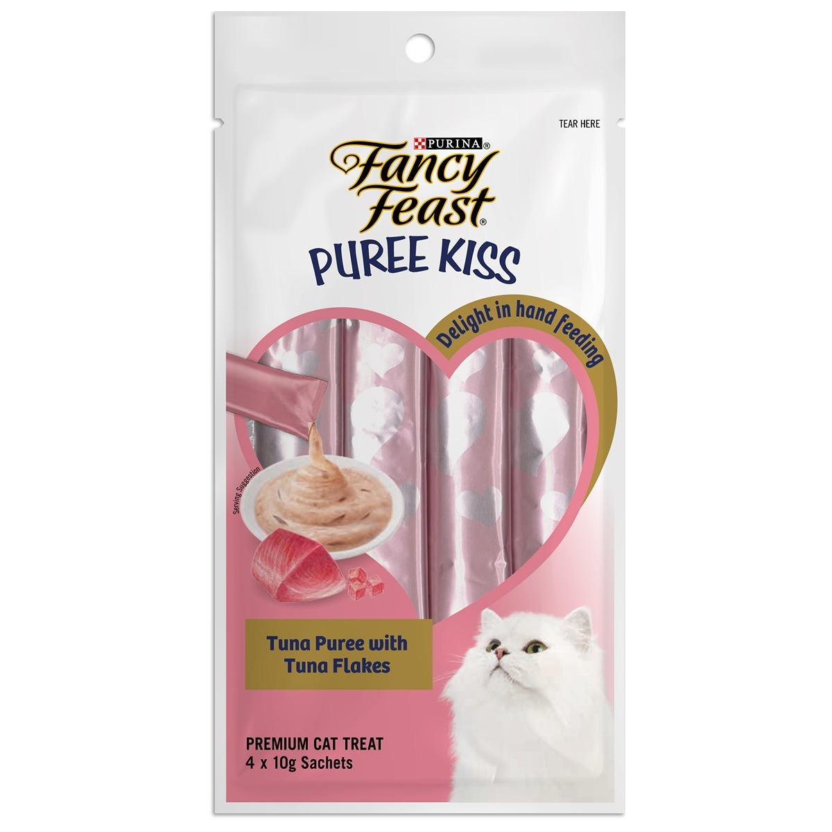 Fancy Feast Puree Kiss Variety Pack Cat Treats