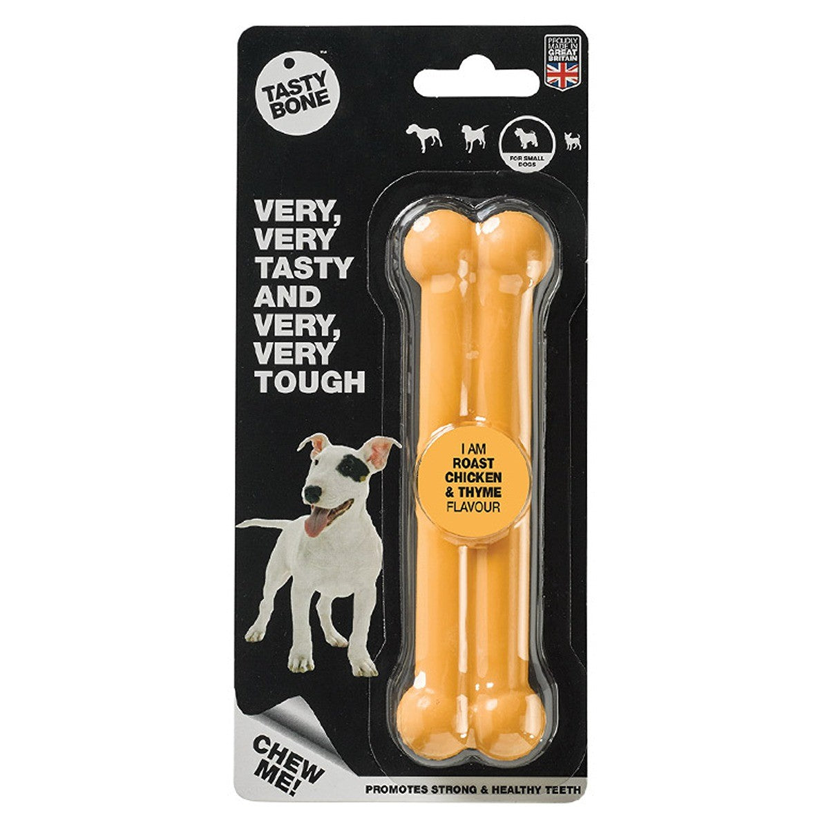 Tasty Bone Roast Chicken & Thyme Dog Chew Toy
