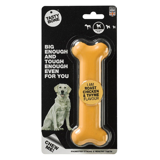 Tasty Bone Roast Chicken & Thyme Dog Chew Toy